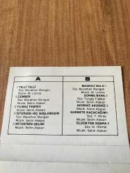 Yeni Türkü - Akdeniz Akdeniz Kağıt Baskı Kaset