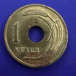 Delikli 1 Kuruş 1948