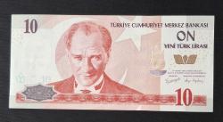8. Emisyon 10 YTL A49 ÇA/ÇİL KAĞIT PARA