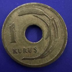 Delikli 1 Kuruş 1948