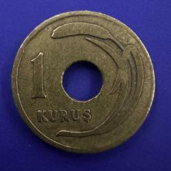 Delikli 1 Kuruş 1949