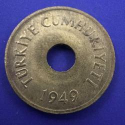 Delikli 1 Kuruş 1949