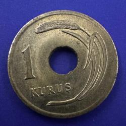 Delikli 1 Kuruş 1949