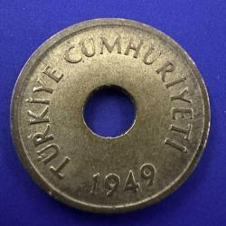 Delikli 1 Kuruş 1949