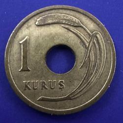 Delikli 1 Kuruş 1950