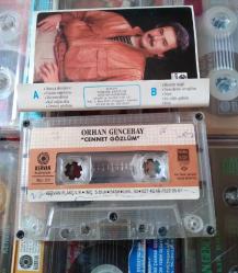 Orhan Gencebay kaset lotu (13 adet kaset + 3 adet kartonet)