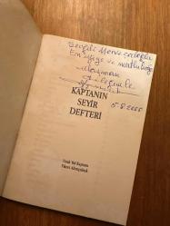 Kaptanın Seyir Defteri : Denizci Şiirleri / Uzak Yol Kaptanı Fikret Karaçubuk [İmzalı ve İthaflı]
