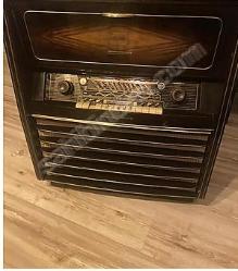 ANTİKA Grundig hifi zauberklang müzik dolabı