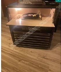 ANTİKA Grundig hifi zauberklang müzik dolabı