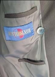 Vintage Kruvaze Erkek Ceket,Yün Karışımlı,MeisterKlasse Avrupa