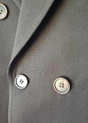 Vintage Kruvaze Erkek Ceket,Yün Karışımlı,MeisterKlasse Avrupa