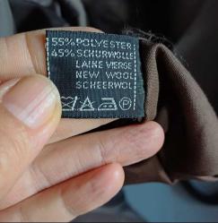 Vintage Kruvaze Erkek Ceket,Yün Karışımlı,MeisterKlasse Avrupa