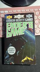 ENDER'S GAME - AUTHOR'S DEFINITIVE EDITION - ORSON SCOTT CARD - A TOR BOOKS 1994 - HUGO WINNER - NEBULA WINNER - NEW YORK TIMES BESTSELLIN AUTHOR...