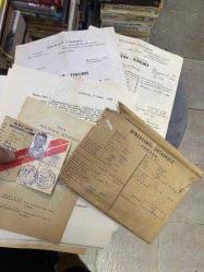 1965-1966-1967 avusturya lisesi karne ve evrakları - ortaokul karnesi - okul kimlik kartı - 1965 kavaklıdere ortaokulu diploması