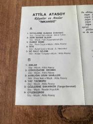 Atilla Atasoy - İmkansız - Rüyalar Ve Anılar Kağıt Baskı Kaset