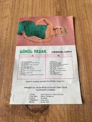Gönül Yazar - Mühürledim Kalbimi Kağıt Baskı Kaset