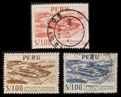 +++ PERU İNKA TAPINAĞI       1962   - DAMGALI