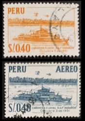 +++ PERU SAVAŞ GEMİLERİ     1951 - DAMGALI