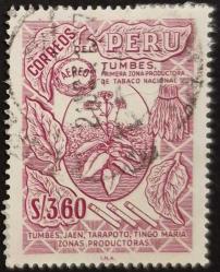 +++ PERU TÜTÜN TARIMI ve SANAYİSİ     1962   - DAMGALI