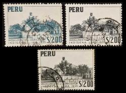 +++ PERU YERLİ HALKLARIN TARIM ANITI     1952 - DAMGALI