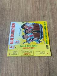 Komedi Dans Üçlüsü - Allak Bullak Show Kağıt Baskı Kaset