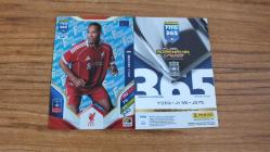 2026 Panini FIFA 365 Virgil van Dijk FANS / Fans' Favourite Blue Kart No:FAN9bu ( MAVİ )