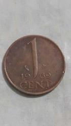 1969  HOLLANDA  1  CENT