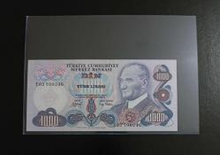 6.EMİSYON 2.TERTİP E SERİSİ 1000 LİRA ÇİL KONDİSYONDA