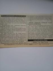 23 Şubat 2006-Orijinal Takvim Yaprağı-Doğum Günü-Söz,Nişan,Nikâh,Düğün ve Önemli Günler Hediyesi-ERAŞ Hizmet Takvimi-Ayet-Hadis(Hz.Peygamber(s.a.s.)'in Mekke'de ''Veda Hutbesi''ni Îradı(M.632) Ardahan'ın Kurtuluşu (1921))-Peygamberimizin Çocuk Sevgisi-Böcek Sokması Sonrası Olan Alerjik Belirtiler-Çocuğunuza İsim:Uzay,Ümran