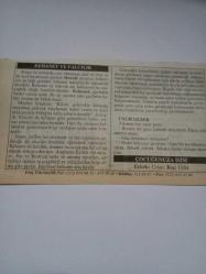 25 Şubat 2006-Orijinal Takvim Yaprağı-Doğum Günü-Söz,Nişan,Nikâh,Düğün ve Önemli Günler Hediyesi-ERAŞ Hizmet Takvimi-Ayet-Hadis(Riyâzü's-Sâlihîn,2/891)-Kehanet ve Falcılık-Güzel Sözler-Uyur Gezer-Çocuğunuza İsim:Umut,Ülfet