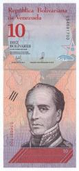 Venezuela 2018 Yılı 10 Bolivar ÇİL
