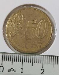 ALMANYA 2002-D 50 EURO CENT ORİJİNAL MADENİ PARASI 1LLL2R NADİRDİR
