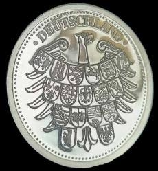 Almanya Beethoven Hatıra Madalya Gümüş kaplama Proof 16.5g 35mm