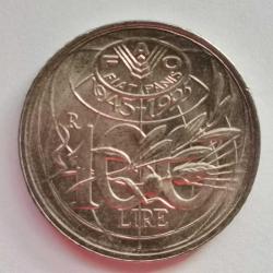 İTALYA 1995   100 LİRE  HATIRA Birleşmiş Milletler Gıda ve Tarım Örgütü