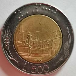 İTALYA 1990    500 LİRE