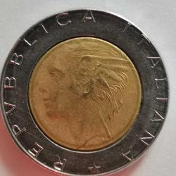 İTALYA 1990    500 LİRE