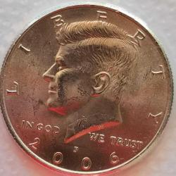 LOT.8 » SETTEN ÇIKMA  AMERİKA 2006 P    50 CENT  HALF DOLAR