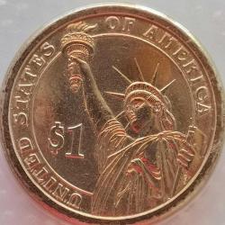 SETTEN ÇIKMA  AMERİKA 2007 P    1 DOLAR  HATIRA  Başkanlık 1 $ Bozuk Para - George Washington (1789-1797)