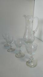 Kristal kesme likör takimi