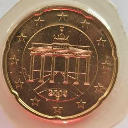 SETTEN ÇIKMA   ALMANYA  2003 G     20  EURO CENT