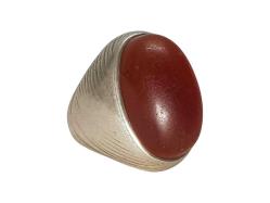 OSMANLI DÖNEMİ TEKKE İŞİ AKİK TAŞLI GÜMÜŞ YÜZÜK