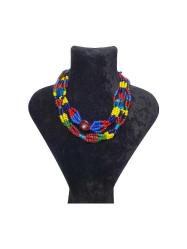 OSMANLI DÖNEMİ BEYKOZ İŞİ BONCUK İŞLEME GERDANLIK