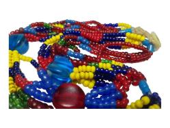 OSMANLI DÖNEMİ BEYKOZ İŞİ BONCUK İŞLEME GERDANLIK