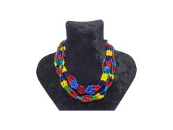 OSMANLI DÖNEMİ BEYKOZ İŞİ BONCUK İŞLEME GERDANLIK