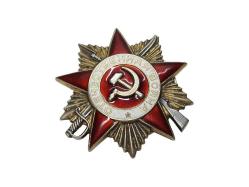 2. DÜNYA SAVAŞI GÜMÜŞ RUS VATANSEVERLİK NİŞANI