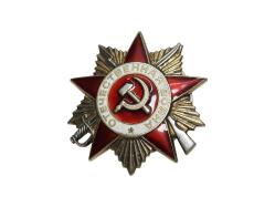 2. DÜNYA SAVAŞI GÜMÜŞ RUS VATANSEVERLİK NİŞANI