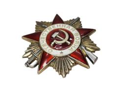 2. DÜNYA SAVAŞI GÜMÜŞ RUS VATANSEVERLİK NİŞANI