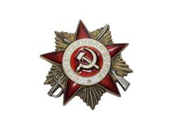 2. DÜNYA SAVAŞI GÜMÜŞ RUS VATANSEVERLİK NİŞANI