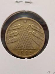 ALMAN İMPARATORLUĞU REICH DÖNEM 1925 BRONZ 10 FENNIG