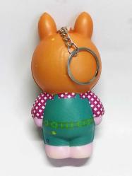 Labubu Squishy Yumuşak Anahtarlık - Çanta Süsü